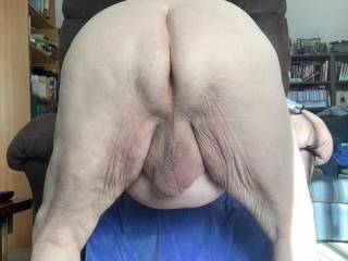 Another pic of my ass and balls.
