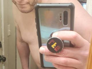 Lee naked and bored as usual equals more baby dick exposure
