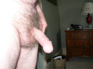 My cock waiting for action