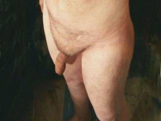 A selfie of my naked body