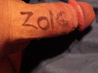 I gotta say Zoig written on my cock looks good! Does anyone else agree?