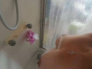 Friend in the shower