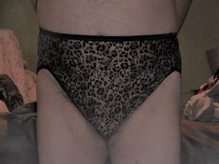My first VF panties ! These nylon Illumination print panties are silkie & sexy & feel GOOD!