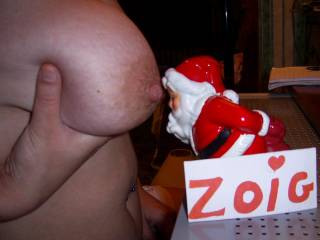 I THINK SANTA IS BECOMING A DIRTY OLD MAN AND SHOULD LET SOME YOUNG, OLD GUYS, JOIN IN THE FUN...