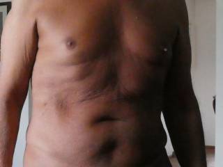 Naked and horny today.