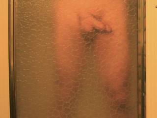 my cock in the shower 
who wants some/