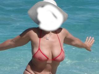 I do like Carol in a bikini that leaves nothing to the imagination for the lookers