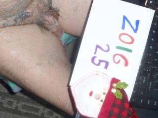 Still sitting at my PC keyboard with colored lube-green upon a thicker dick...Z50 camera was used.