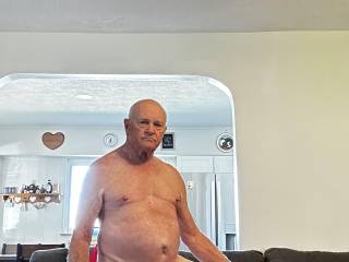 Spreading my legs on my couch