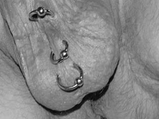 Like my NEW Piercings  ??