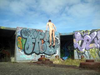 climbing naked is fun