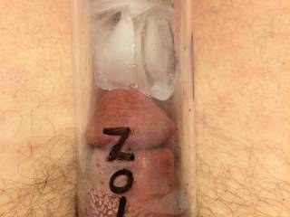 cooling my little cock