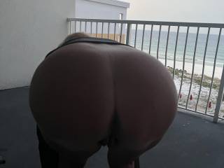 Showing off at the resort