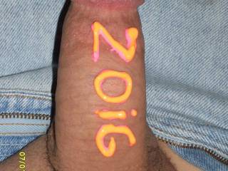 she painted zoig on my dick