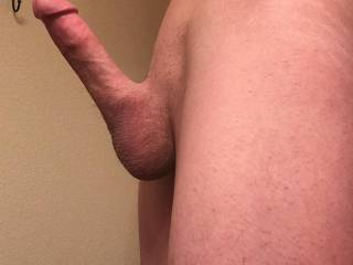 I love taking different angles on my hard dick