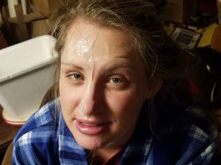 she wanted me to paint her face. how did I do?