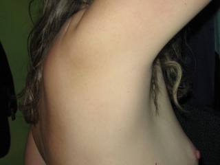Nothing like long natural hair to show off a nice breast. And when left unshaved that long, the softness is glorious.
