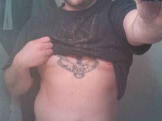 Me almost naked and soft