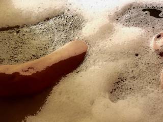 Sometimes u just gotta sit back relax and enjoy some bubbles