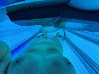 Trying to keep my tan a little longer.