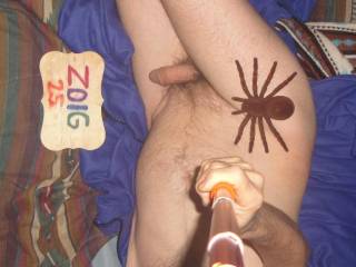 Another partial above body selfie on my bed, but, I am partially on my side...   W290 camera was used.