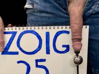 Submission for this month’s theme Branson cock out weighted balls hanging from my cock