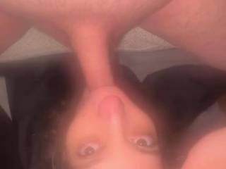 Sophia the cockworshipper off Leo\'s in Hamilton. She loves it down her throat