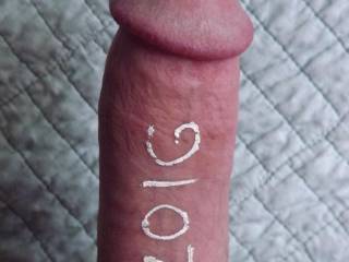 Wanted to paint my cock.

Any requests?