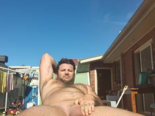 Enjoying the hot weather