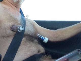 I was on a long drive so had some fun along the way