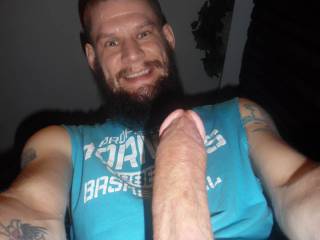 Just a smile with a boner