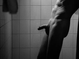 just playing in the shower with the camera...like it? I love b/W
