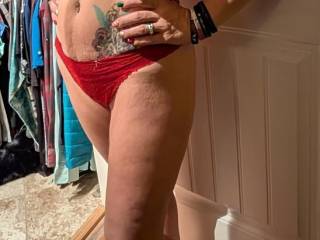 Topless wife. I love her tits