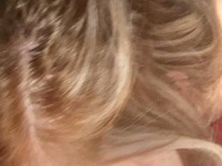 I was blowing hubby licking his balls surprised him when I started eating his ass for the first time