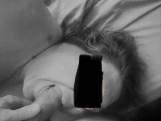 Hubby fucking my mouth