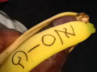 Anyone wanna peel this banana?