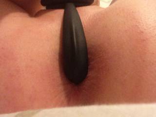 My favorite anal toy...
"Anal Fantasy Collection Ass-Gasm Cockring Plug"