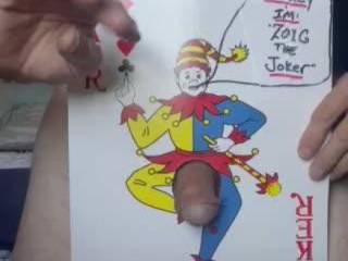 As a lifelong card player, this real deck was in my collection.   When i saw the topic was Games, It was time to be creative.  A dick pick on a card is good But a dancing dick swinging Jester wearing a fools hat is better. Please Meet   Zoig: The Joker
