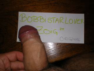 My first zoig picture! here for u my cock and i original! I hope u like it