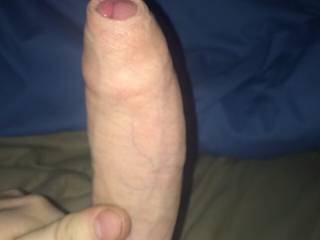 just beautiful!!!  just like my 9 1/2 inch uncut cock!!!   gods gift long, thick with smooth foreskin!!   got me rock hard!!!! tasty!!
