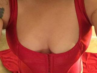 My red lingerie mean wild