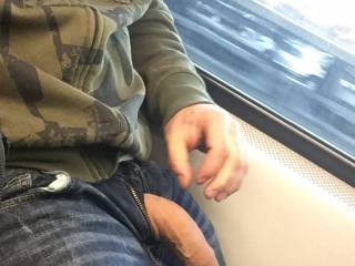 getting horny on the train again