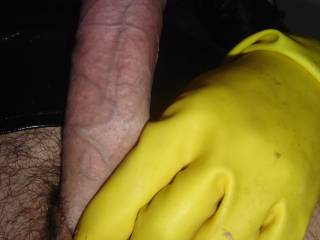 rubber glove fun