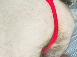 Red thong