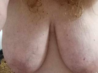 her huge tits