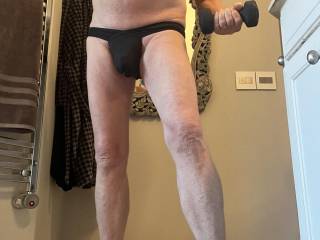 My morning routine. The next frames are private.