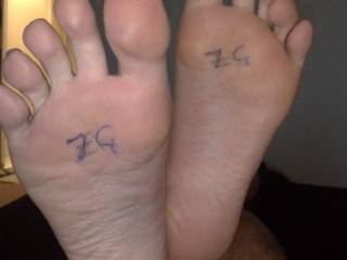 gfs feet close up