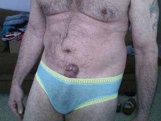 My only and favorite pair of my very hot step's panties.