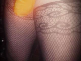 These are my favorite thong and stockings to wear