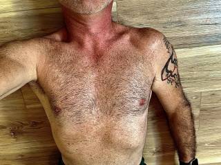 waiting for her to come home so we can handle our business.